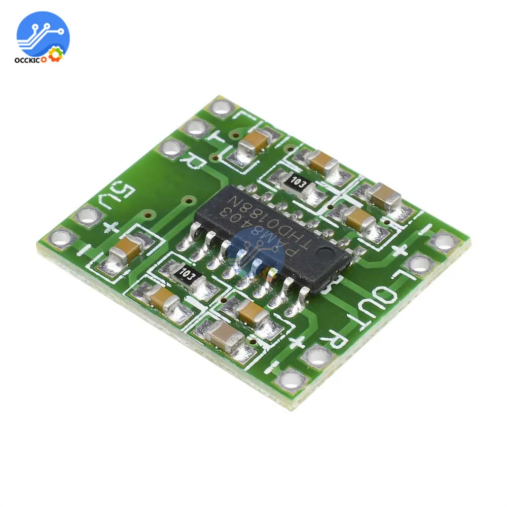 Плата цифрового мини усилителя PAM8403 2*3 Вт класс D|board board|board digitalboard to board |