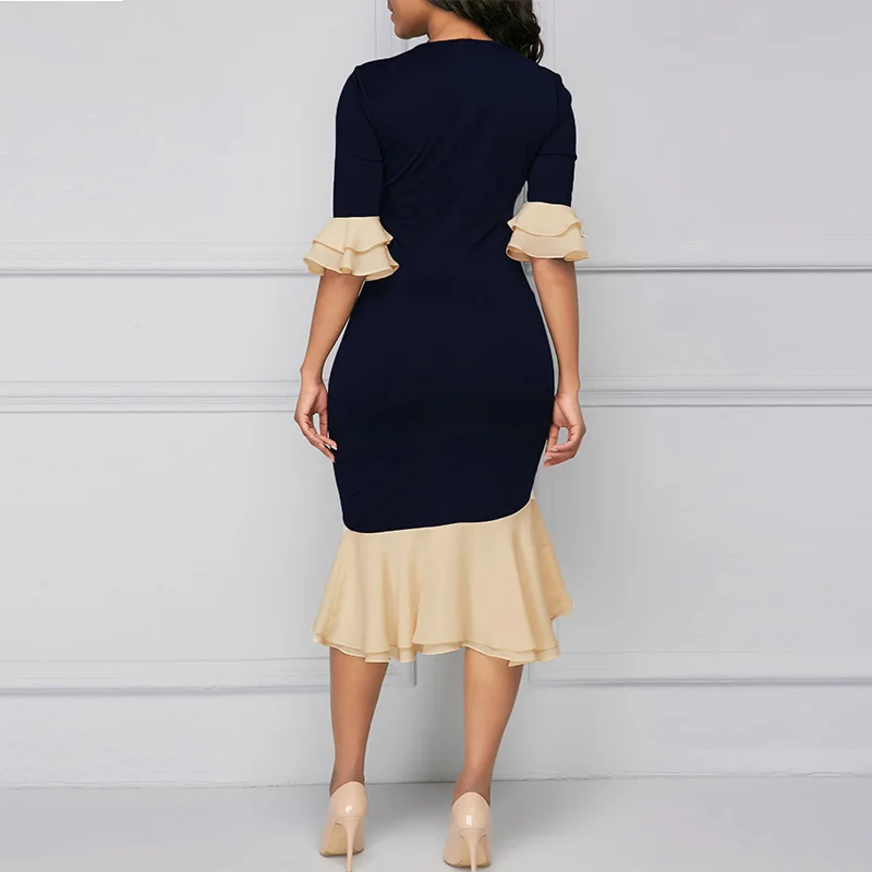 2018 хит продаж женское летнее платье в английском стиле с бантом из кусков круглым