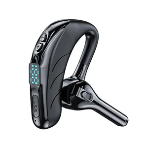 x13 single ear headset with mic bluetooth 5 1 earphone noise cancelling waterproof earpiece wireless handsfree long standby time free global shipping