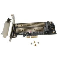 m 2 pcie adapter for sata or pci e nvme ssd m 2 ssd m key b key to pci e x 4 host controller expansion card