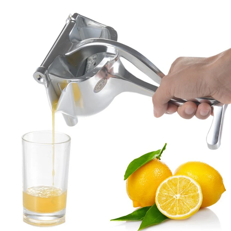 

✅Manual Juice Squeezer Aluminum Alloy Hand Pressure Juicer Pomegranate Orange Lemon Sugar Cane Juice Kitchen Fruit Tool