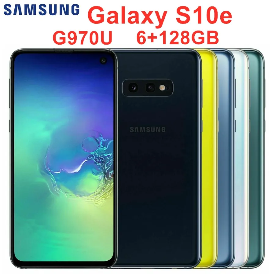samsung Galaxy S10e G970U 6 ГБ Оперативная память 128 Гб Встроенная память 5," Octa Core 12+ 16 Мп Snapdragon 855 NFC LTE мобильный телефон