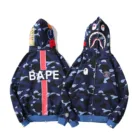 Куртка Bape мужская камуфляжная с капюшоном, модный Повседневный Кардиган с капюшоном, уличная одежда, 18 стилей, зимняя одежда