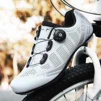 mens road cycling shoes compatible mountain bike women spd sl lock cleats fast rotating buckle bicycle sneakers
