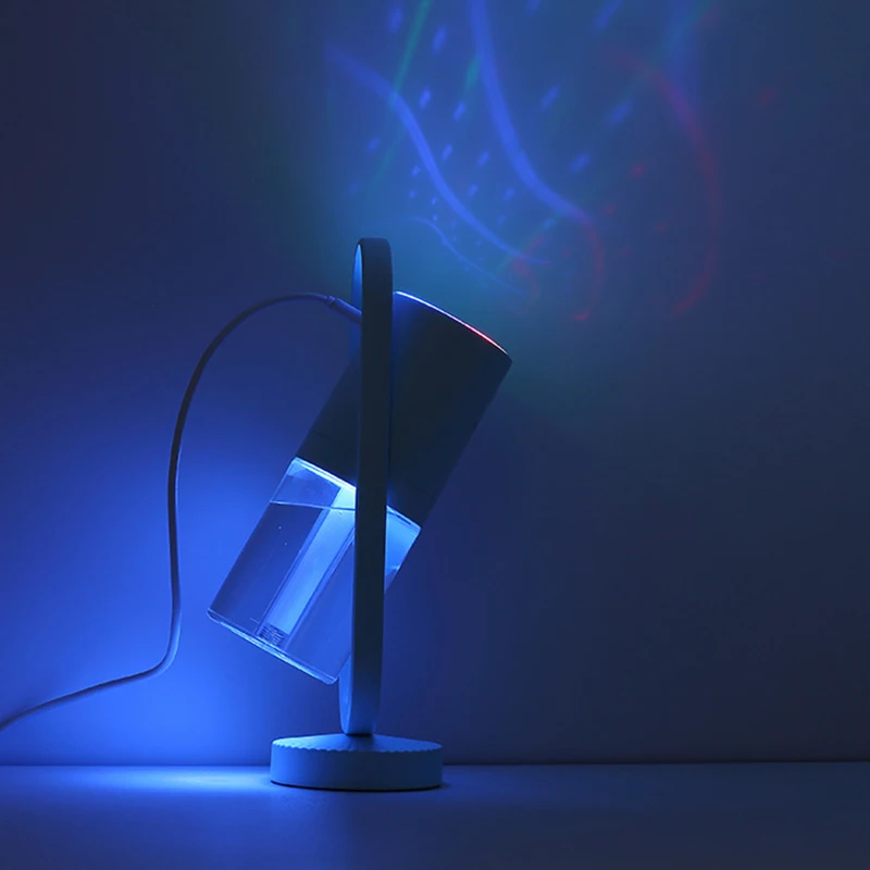 Увлажнитель воздуха ультразвуковой для эфирных масел 7 цветов вращение на 360