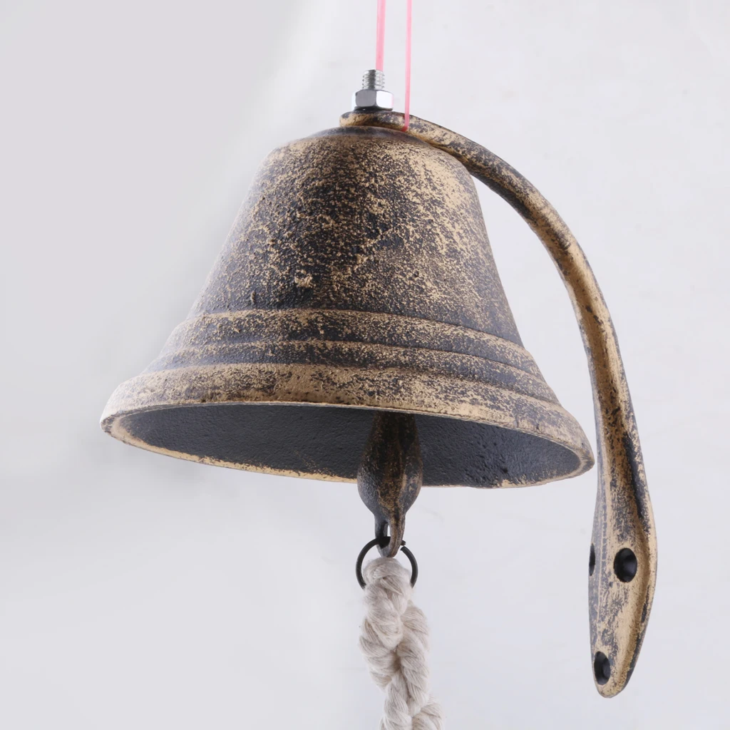 

Чугунный погодостойкий античный дверной звонок Настенный декор