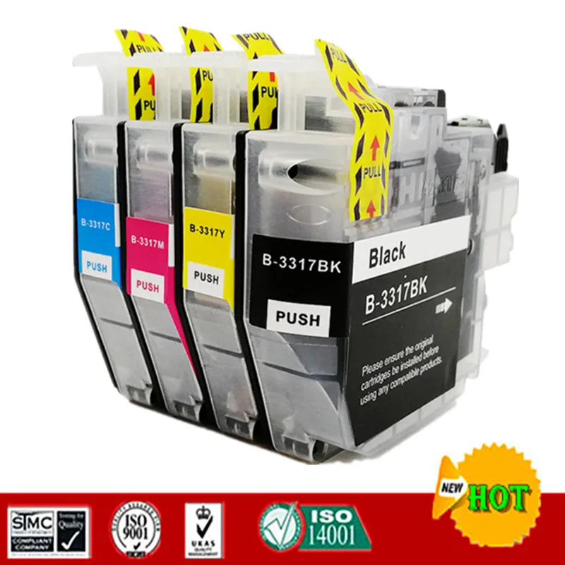 Совместимый картридж с чернилами для LC3317 Brother MFC J5330DW J5730DW J6530DW J6730DW J6930DW и т.