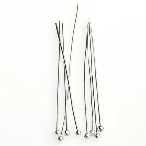 100 шт. серебристые Концевики для бижутерии BLUELANS аксессуары поделок