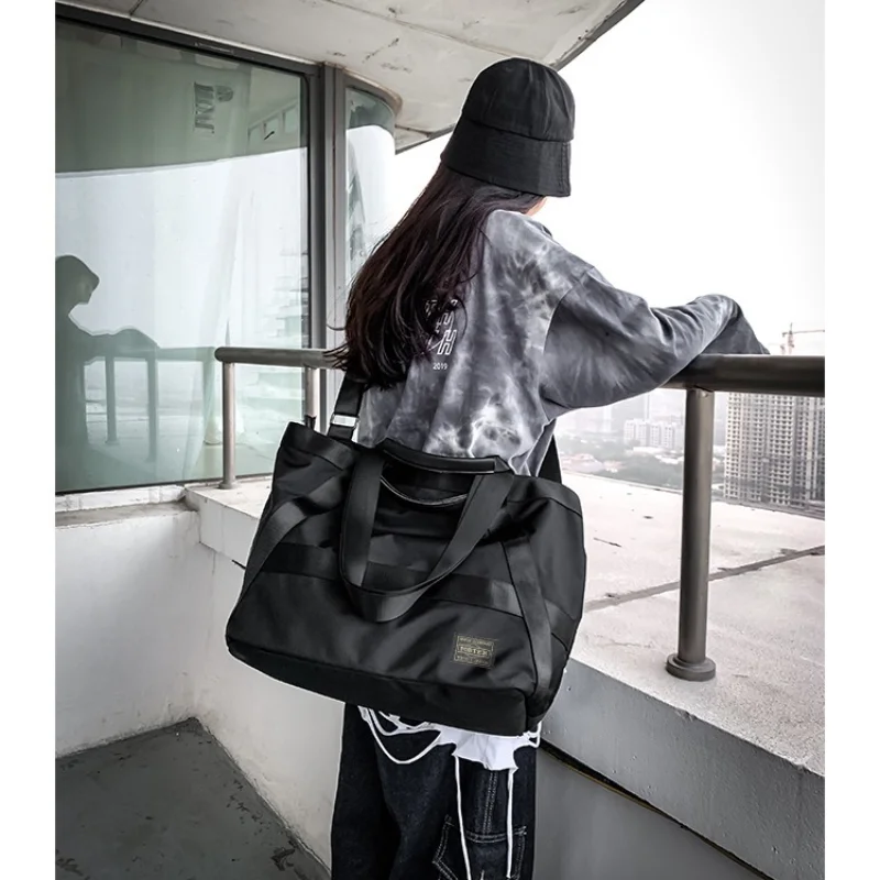 

2021 New Fashion Women's Lightweight Shoulder Bag Japan And South Korea Crossbody Nylon All-Match HandBag Diagonal Big Totes Bag