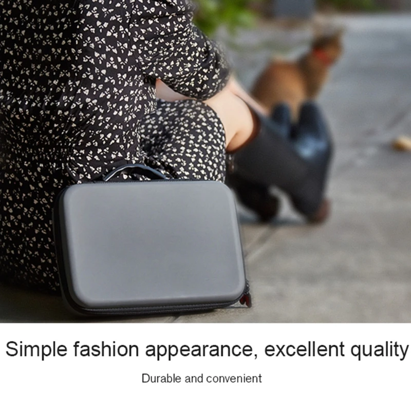 

For STARTRC UAV Battery Pack Remote Control Pack Airplane Pack Carbon Pattern PU Storage Pack Hard Storage Carrying Case Shockpr