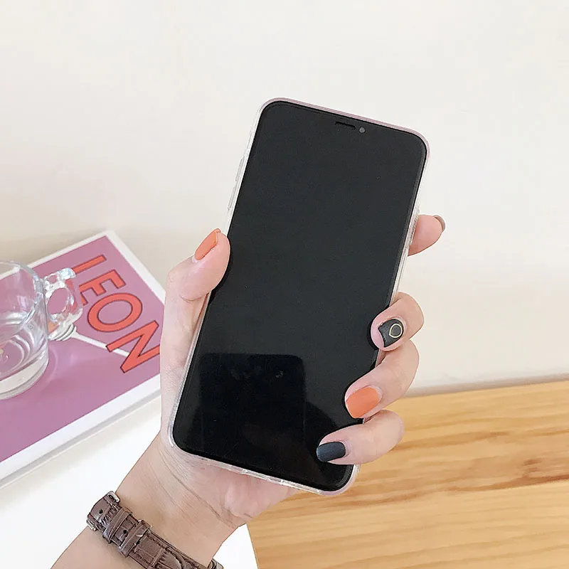 Милые Мультяшные фрукты узор телефон чехол для iPhone 6 6s 7 8 Plus X Xs XR Max Мягкий ТПУ