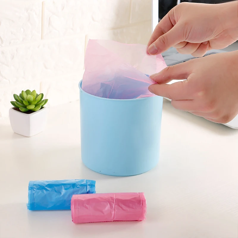 

Thicken Table Desktop Small Garbage Bags Household Car Mini Disposable Plastic Rubbish Bags Trash Bag Small Plastic Bags 2021