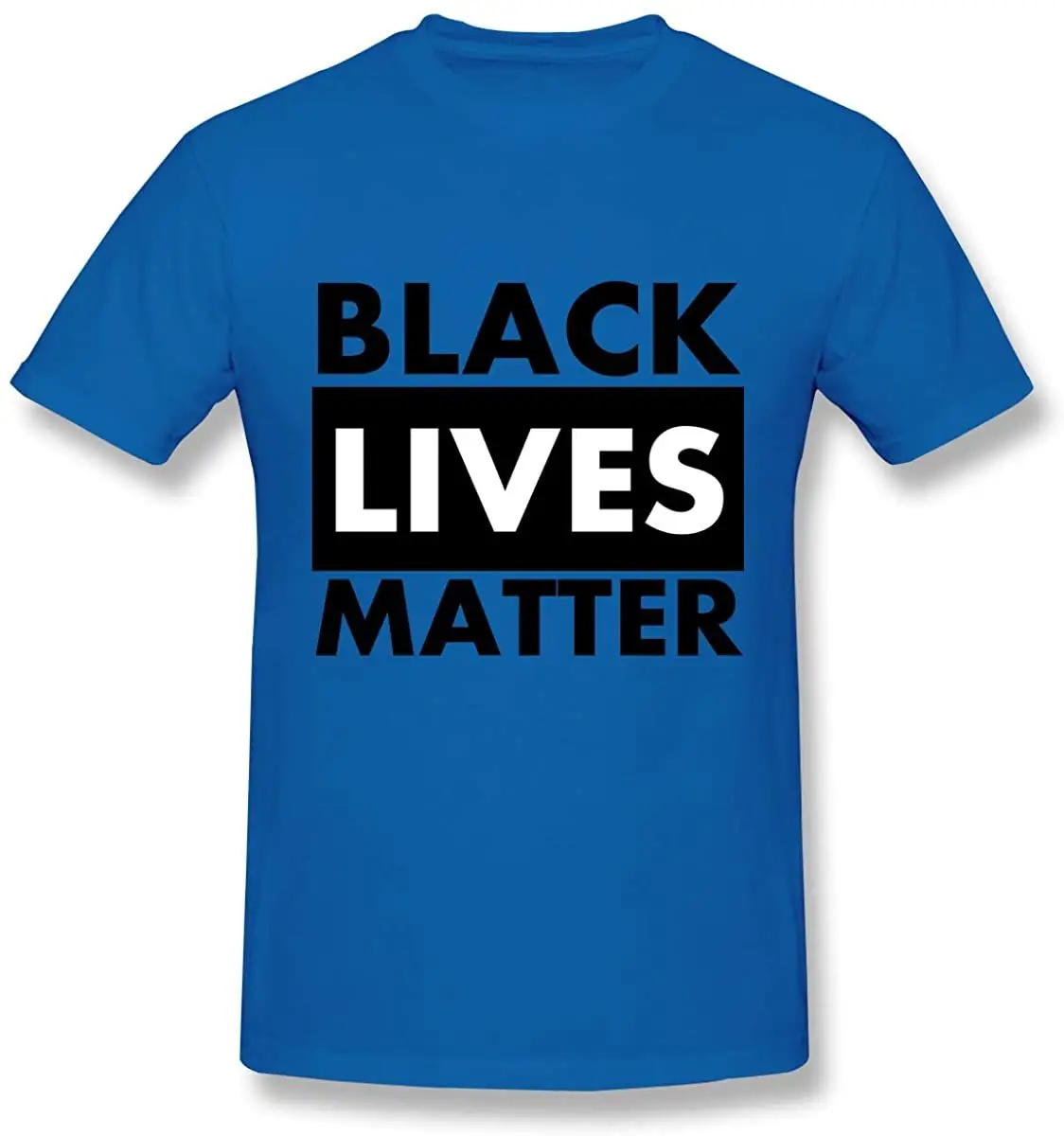 

Black Lives Matter Men Short Sleeve Casual Graphic T-Shirt Tops Tees