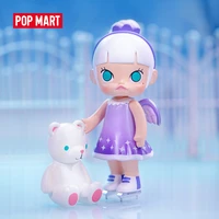 pop mart molly my childhood series cute kawaii blind box doll binary action figure birthday gift toy for kids