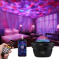 led star galaxy sterrenhemel projector nachtlampje ingebouwde bluetooth speaker voor slaapkamer decoratie kind kids birthd