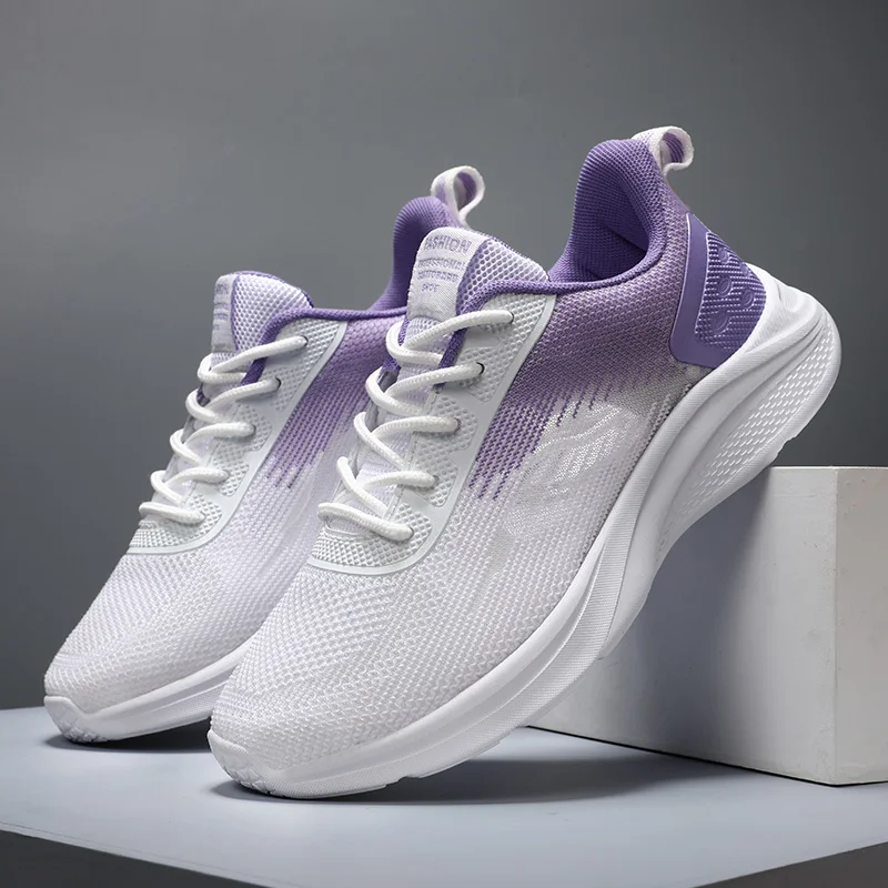 

Tenis Feminino 2021 Summer Women Tennis Shoes Breathable Mesh Slip-on Female Footwear Outdoor Thick Bottom Women Sneakers Woman