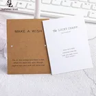 Бирки для упаковки ювелирных изделий, 7 Х9 см, 100 шт.