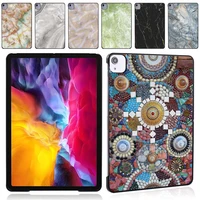 marble series tablet case for apple ipad air 4 10 9 inch 2020 tablet lightweight durable plastic slim protective hard shell