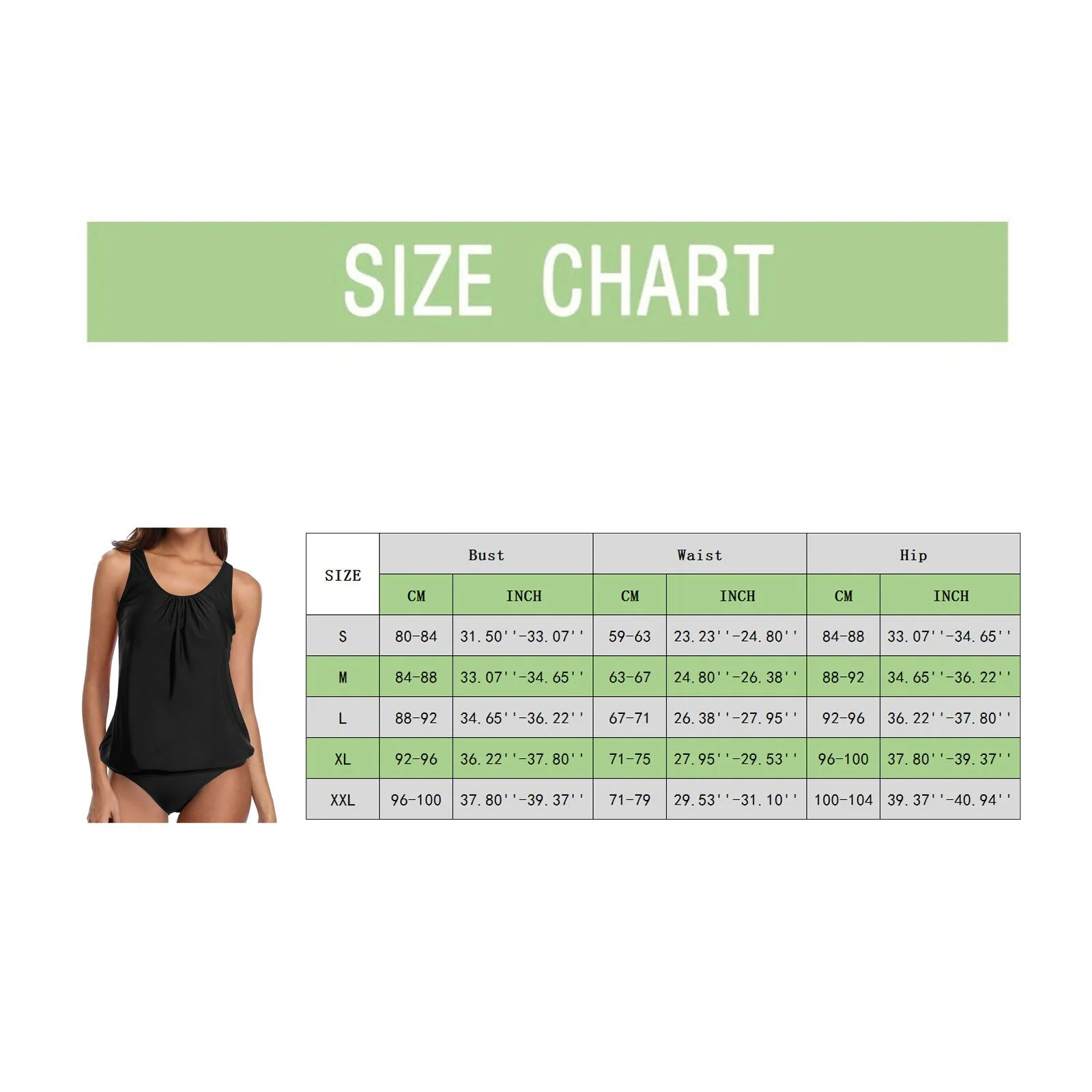 

Women Sleeveless Tankini Swimsuit Sleeveless Round Neck Flower Print Split Two Piece Ladies Bikini Set Beachwear #T2G