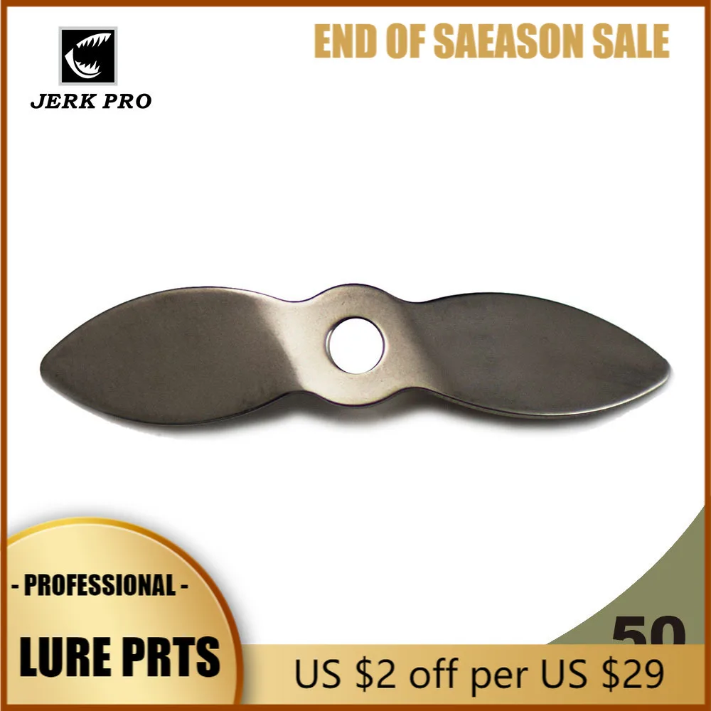 Рывком PRO 50 шт в наборе лопасть пропеллера винт из нержавеющей стали Спин лезвия