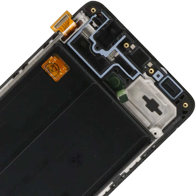 ЖК-дисплей Super AMOLED с сенсорным экраном и дигитайзером в сборе рамкой 6 5 дюйма Samsung