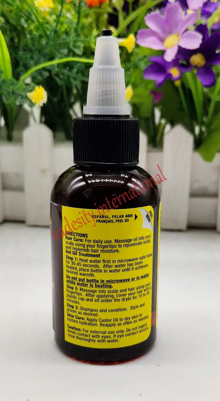 Ямайское манго черное касторовое масло Экстра темное 2oz|box box|patches patchespatches p |