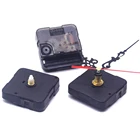 Бесшумные большие настенные часы, механизм движения кварцевых часов, стрелки, набор инструментов для ремонта стен, набор деталей для самостоятельной сборки, черные кварцевые настенные часы