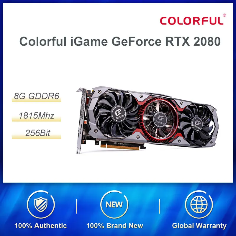 Цветной игровой компьютер iGame GeForce RTX 2080 Advanced OC видеокарта PUBG выделенная графика RGB