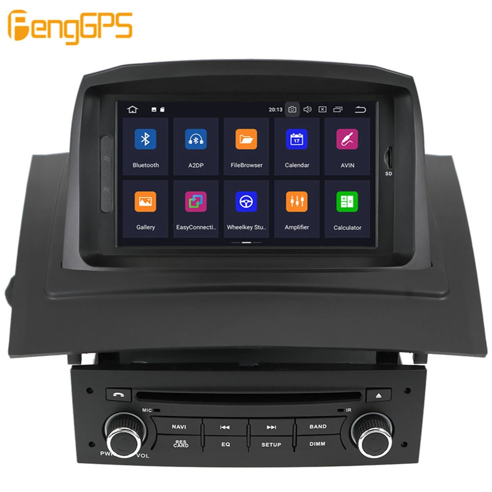 Для Renault Megane 2 Fluence Android радио мультимедиа 2002 2008 автомобильный DVD плеер GPS навигатор