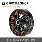 T-двигатель антигравитационный 8017 MN8017 KV120 12S бесщеточный мотор с внешним усечением, максимальная тяга 11,8 кг для многовинтового радиоуправляемого дрона VTOL