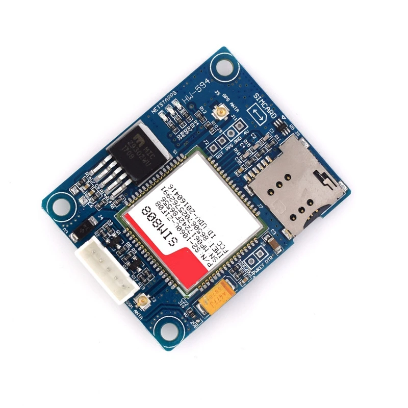 

SIM808 Module GSM GPRS GPS Development Board IPX SMA with GPS Antenna Raspberry Pi Support 2G 3G 4G SIM Card