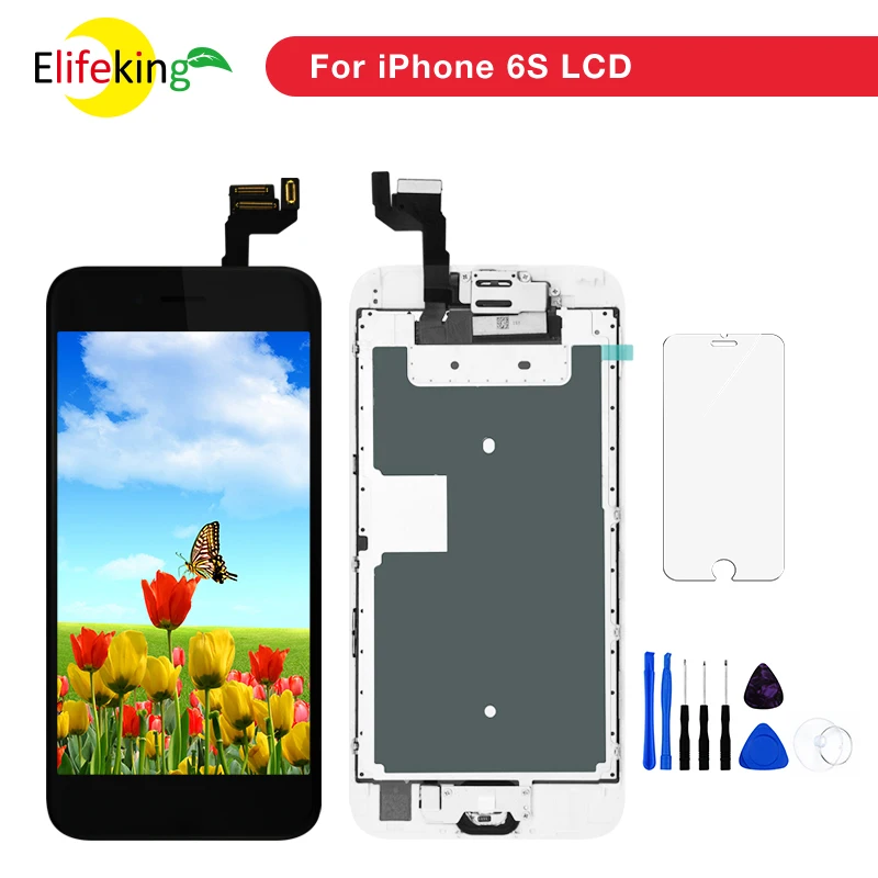 20 шт полная сборка ЖК дисплей для iPhone 6 6s 7 Замена экрана сенсорный дигитайзер