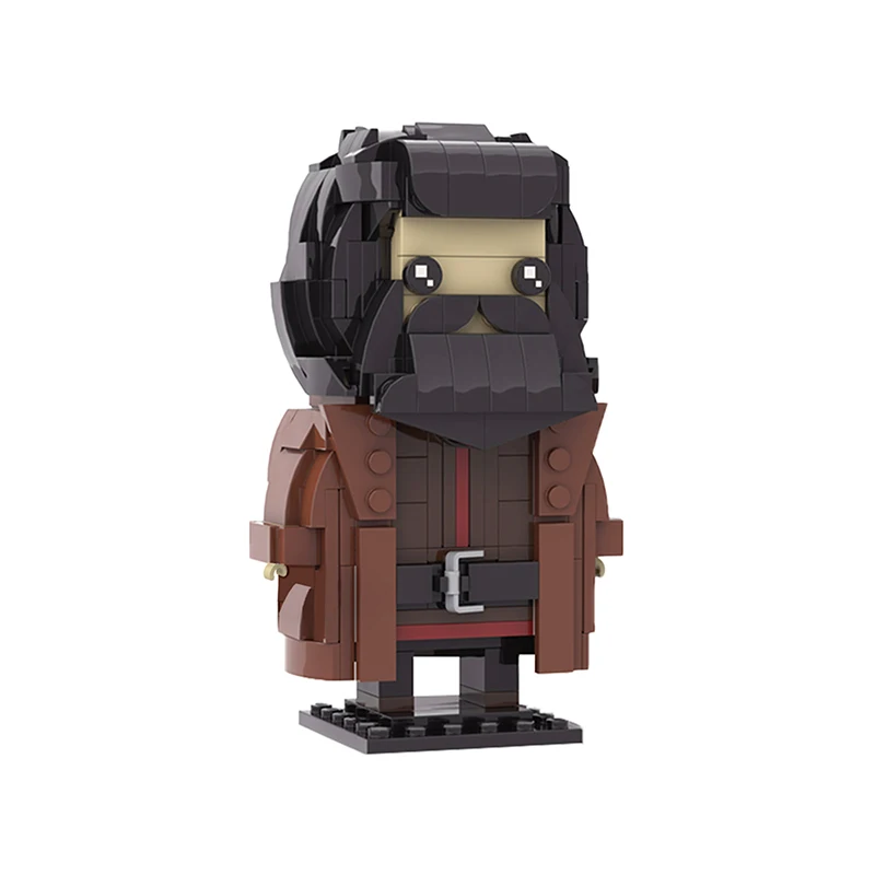 

MOC Movie Film Mini Square Head Magic Figures Building Block Bricks Sets Model DIY City Toys For Children Kids Birthday Gift