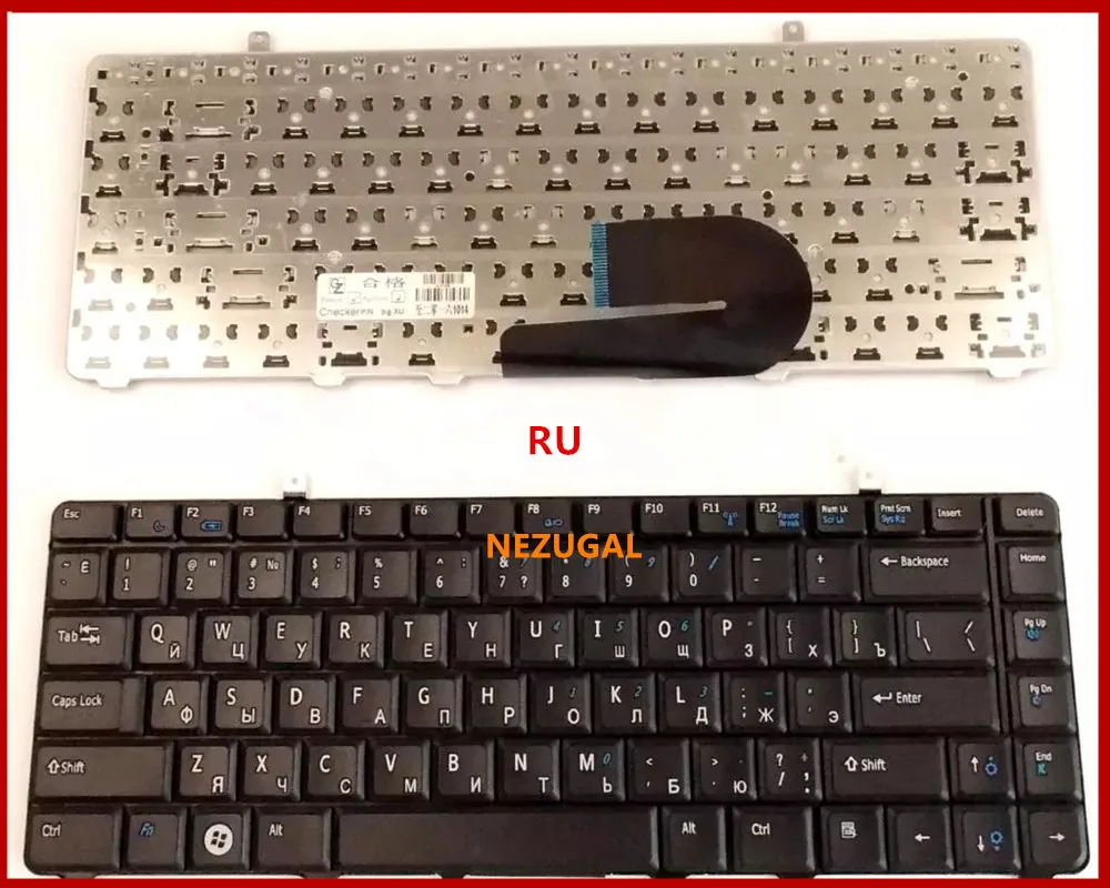 

Русская клавиатура для ноутбука Dell A840 A860 vostro PP37L PP38L 1410 1014 1015 1088 R811H 0R811H R818H 0R818H