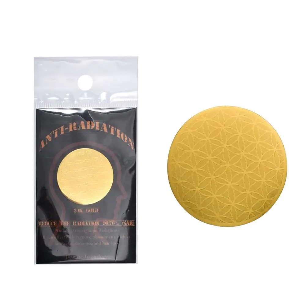 EBUTY3pcs с защитой от ЭМП телефон анти защита Излучения Монитора наклейки скалярной