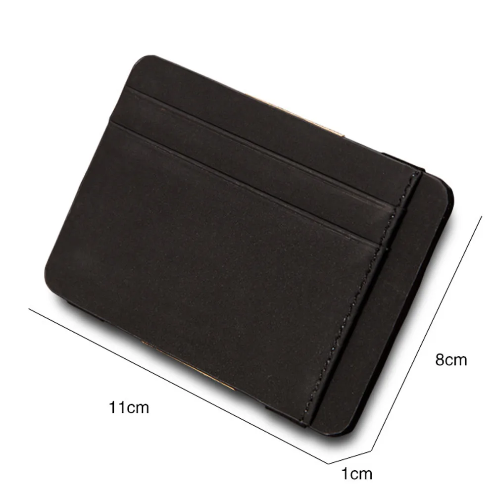 Aelicy модный мужской тонкий кошелек кожаный бизнес кредитный держатель для карт