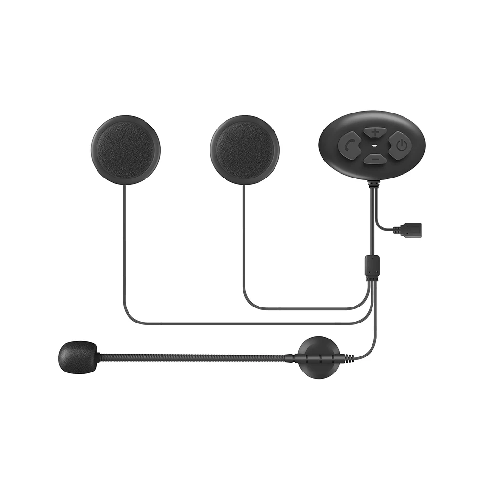 Новая мотоциклетная гарнитура Bluetooth для шлема моно беспроводные наушники Handsfree с