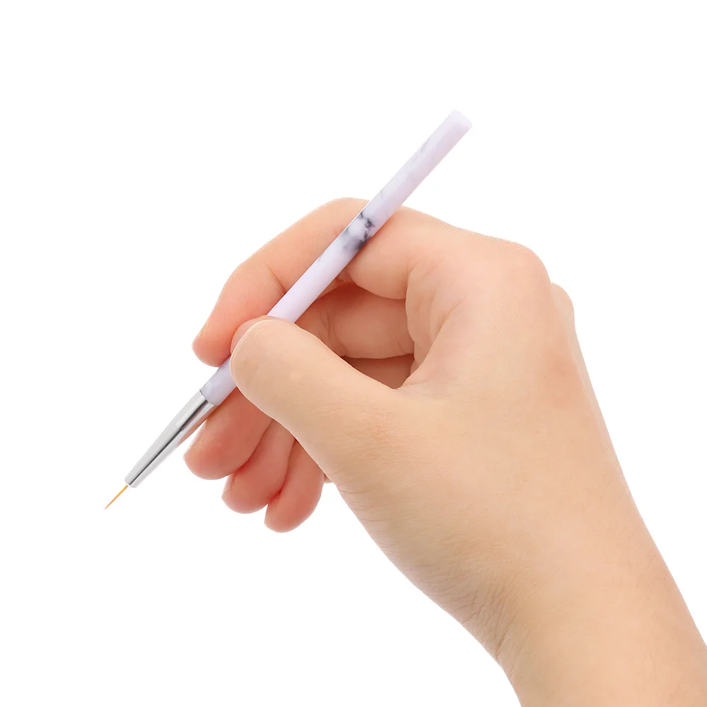 3 шт. кисти для дизайна ногтей инструменты подводки ручка рисования УФ гель