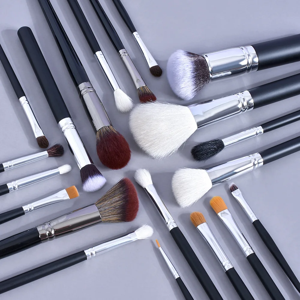 

Hot Sale Makeup Brushes Set 10-33Pcs Natural Hair Professional Cosmetics Brushes Powder Foundation Shadows Blushes Make Up Tool