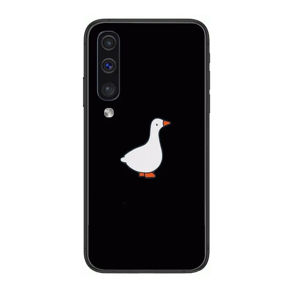 

Ducks and Geese Phone Case Hull For Samsung Galaxy A 3 5 6 7 8 9 E 2018 Plus 2017 E S Black Shell Art Cell Cover TPU