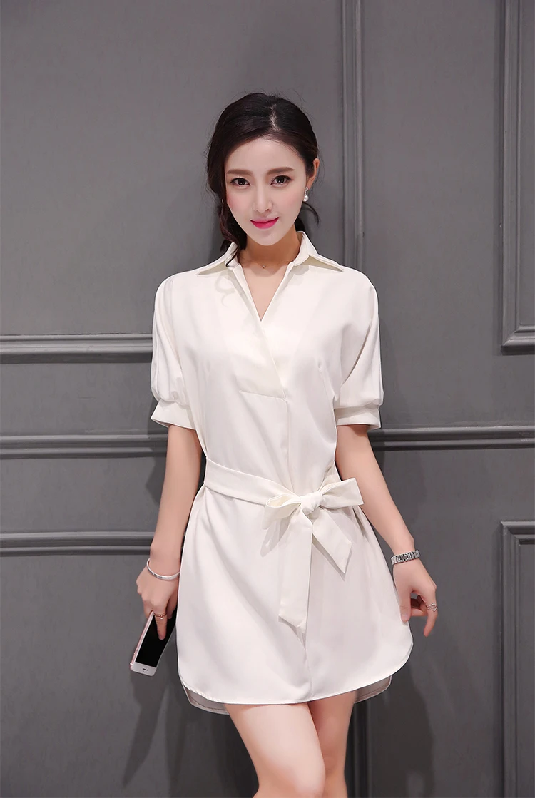 Dresses Top Fasion Hot Sale Casual Knee-length Vestidos 2014 Spring Women's Jorya Shirt Lantern Sleeve One-piece Dress | Женская