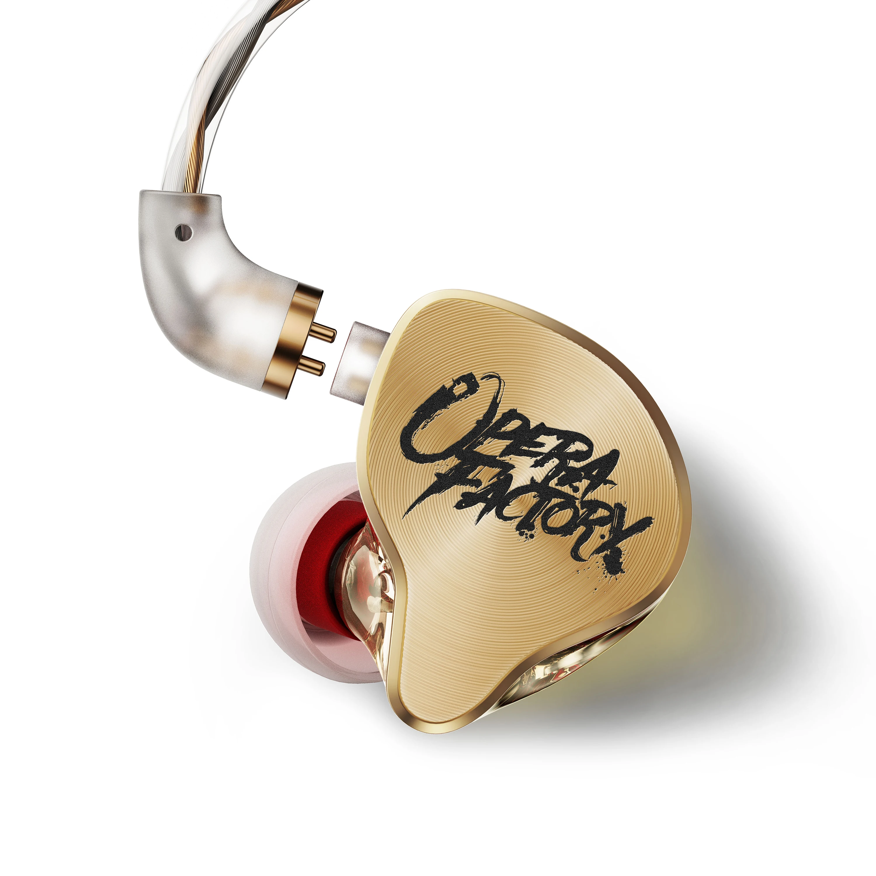 

Whizzer OM3 Upgrade bass earphones In-ear Dynamic Earphone HIFI DJ Earbud Earplug With 2Pin 0.78mm Connector Detachable Cable