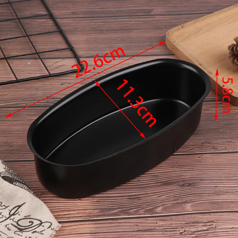 

Oval Shaped Cake Pan Cheesecake/Loaf Mold Non-Stick Aluminum Baking Mold