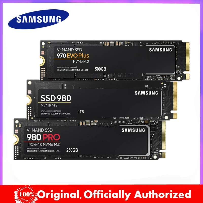 SSD M2 SAMSUNG M.2 1 ТБ 980 PRO NVMe Внутренний твердотельный накопитель 970 EVO Plus жесткий диск 250