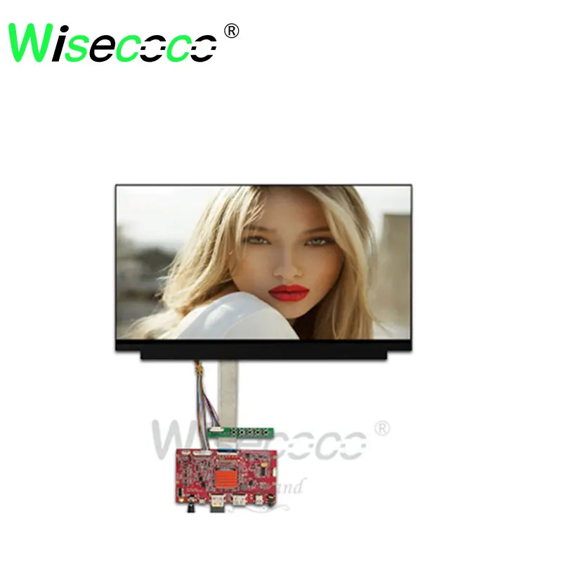 15,6 дюймовый 4K ips ЖК-экран 3840X2160 NV156QUM-N32 2HDMI DP ЖК-контактная плата с емкостным сенсорным экраном для diy проекта - Цвет: kit