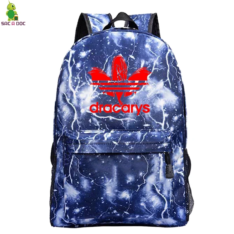 4 Рюкзаки для игры престолов, школьные сумки для подростков, сумка Mochila для путешествий, рюкзак для мальчиков и девочек - Цвет: 4