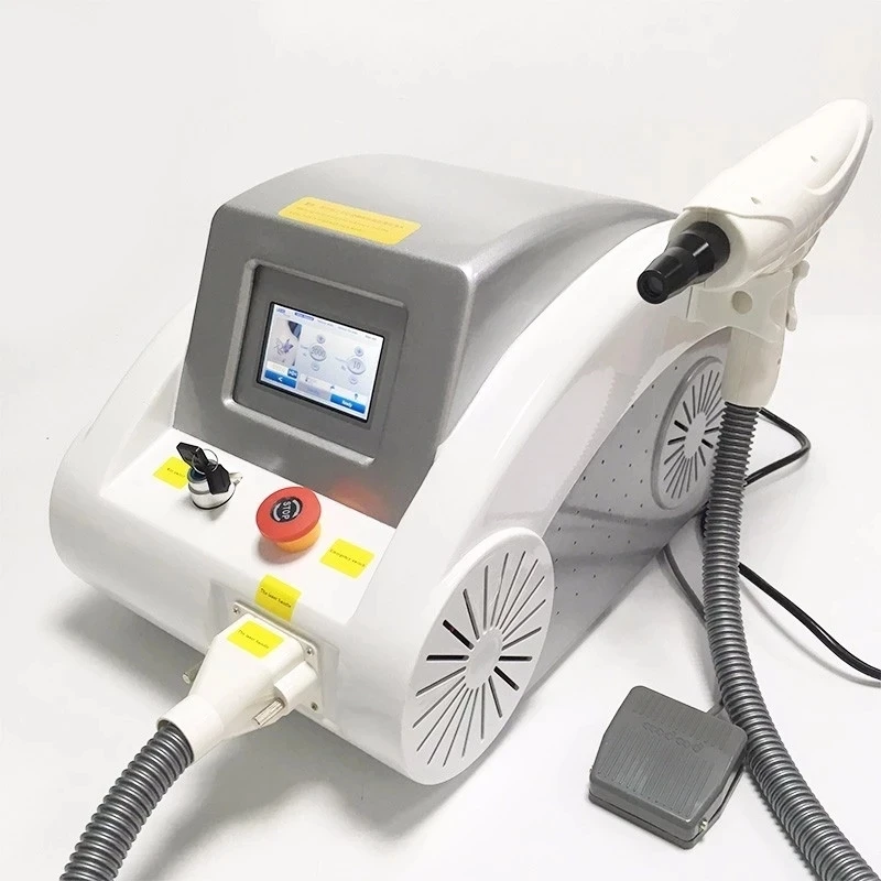 

Portable Pigment Removal Tattoo laser removal Machine 1064nm 532nm black doll Heads Long Pulsed Nd Yag Laser/Q-Switched