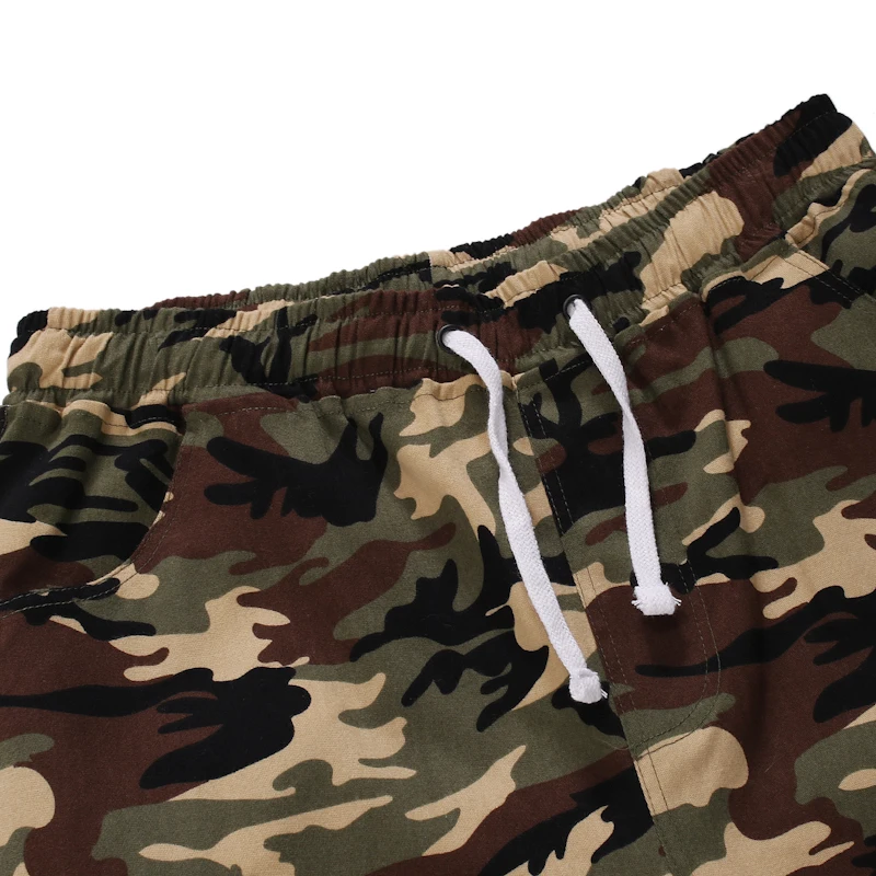 

Foreign Trade New Style Men's Camouflage Casual Loose Belt Tie Rope Overalls Men's Casual Corset Pants