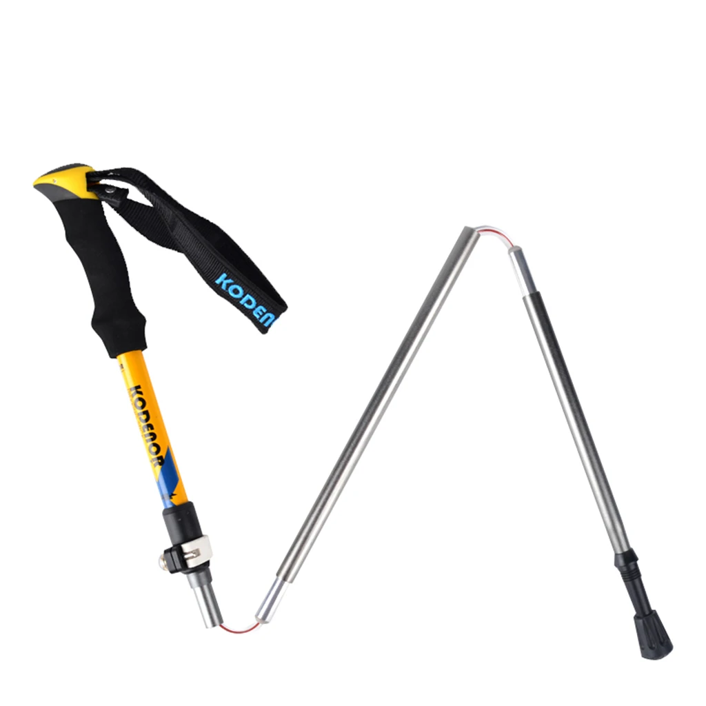 Походная Трекинговая палка с быстрым замком трекинговые палки Alpenstock антиударные