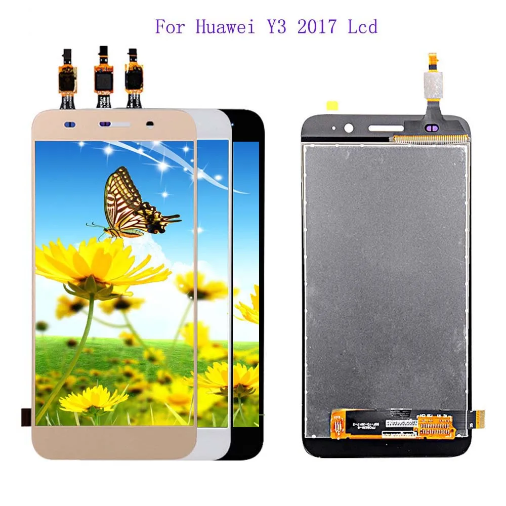 

5.0" AAA Quality LCD For Huawei Y3 2017 CRO-L22 CRO-L02 CRO-L03 CRO-L23 CRO-U00 LCD Display With Touch Screen Digitizer Assembly